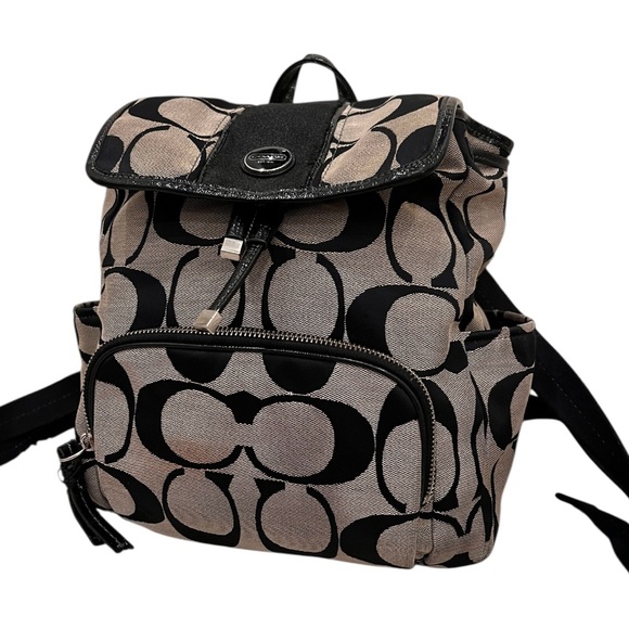 Coach Canvas Backpack - Picture 2 of 12